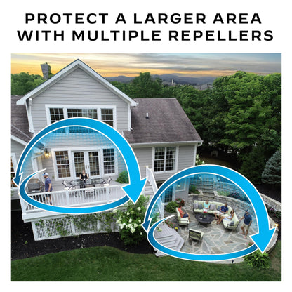 Thermacell Mosquito Backpacker Repeller, Gen 2.0 with 16 Hours of Repellent; 15 Foot Zone of Mosquito Protection; Long Lasting, Deet Free Bug Spray Alternative, Scent Free