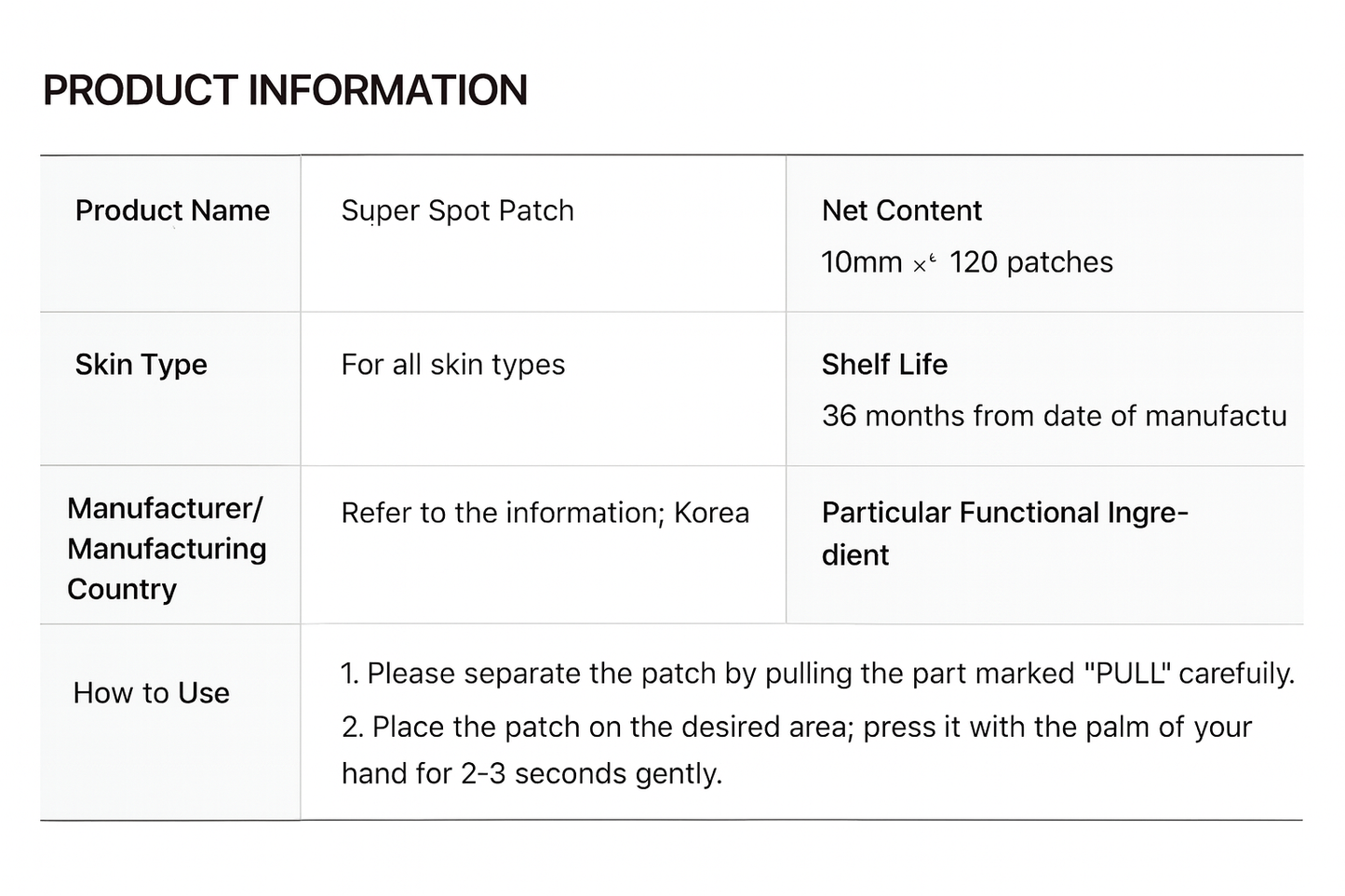 Shupong Spot Patch 120pcs: The Tiny Shield That Protects Your Skin Acne Pimple Patch