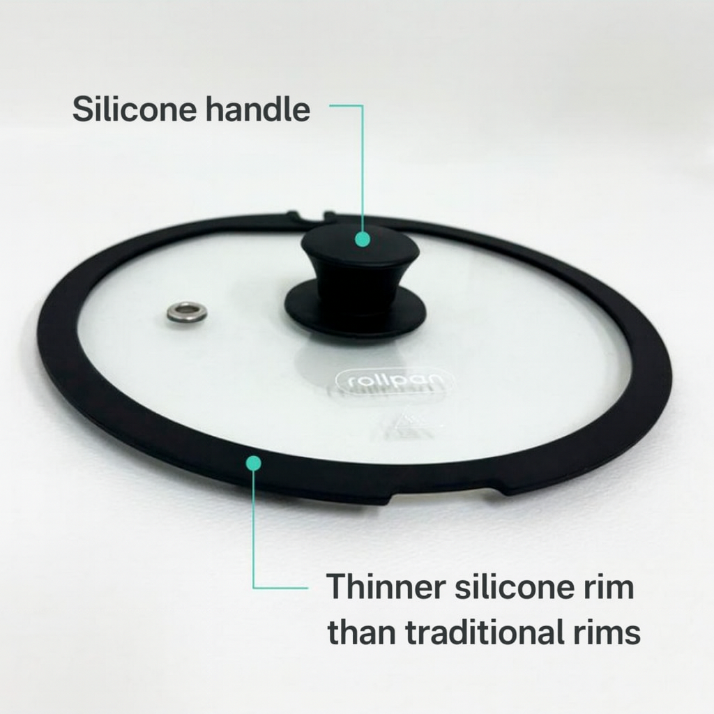 Vitalplant Rollpan Original Auto Rotating Cooking Pot  Oven BBQ Korea--milk