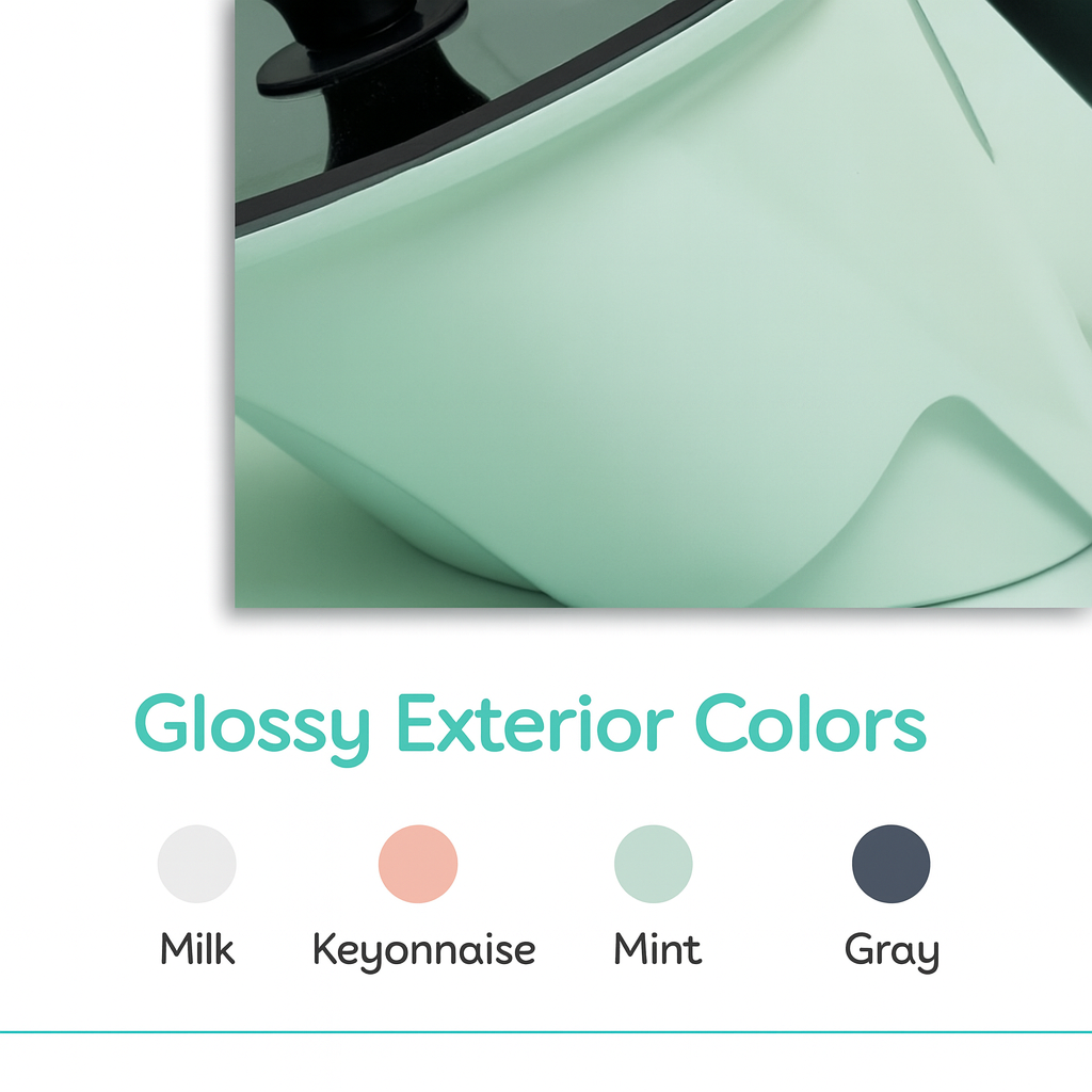 Vitalplant Rollpan Original Auto Rotating Cooking Pot  Oven BBQ Korea--milk