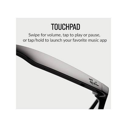 Ray-Ban Meta Glasses Wayfarer Shiny Black Clear – The Future of Style Meets Smart Tech